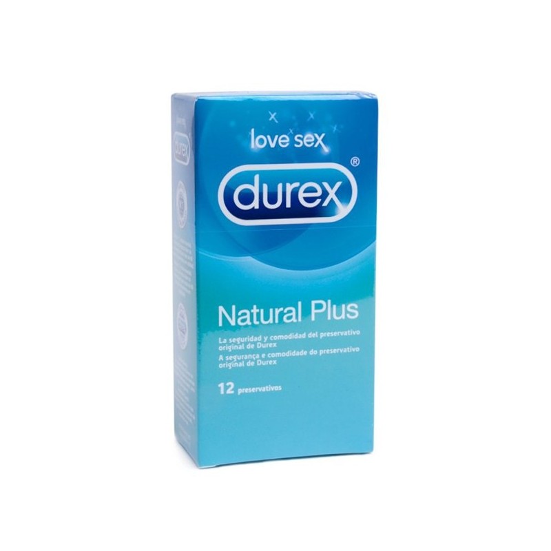 Durex Natural Plus 12 unidades