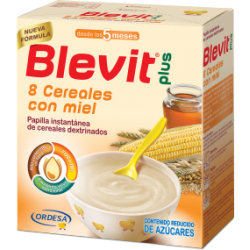 Blevit Plus 8 cereales con miel 600g