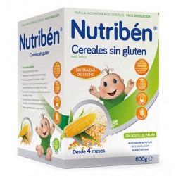 Nutribén Papillas Cereales Sin Gluten 600gr