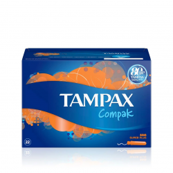 Tampax Compak Tampón Super Plus 22uds