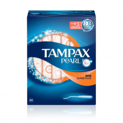 Tampax Compak Pearl SuperPlus 24uds